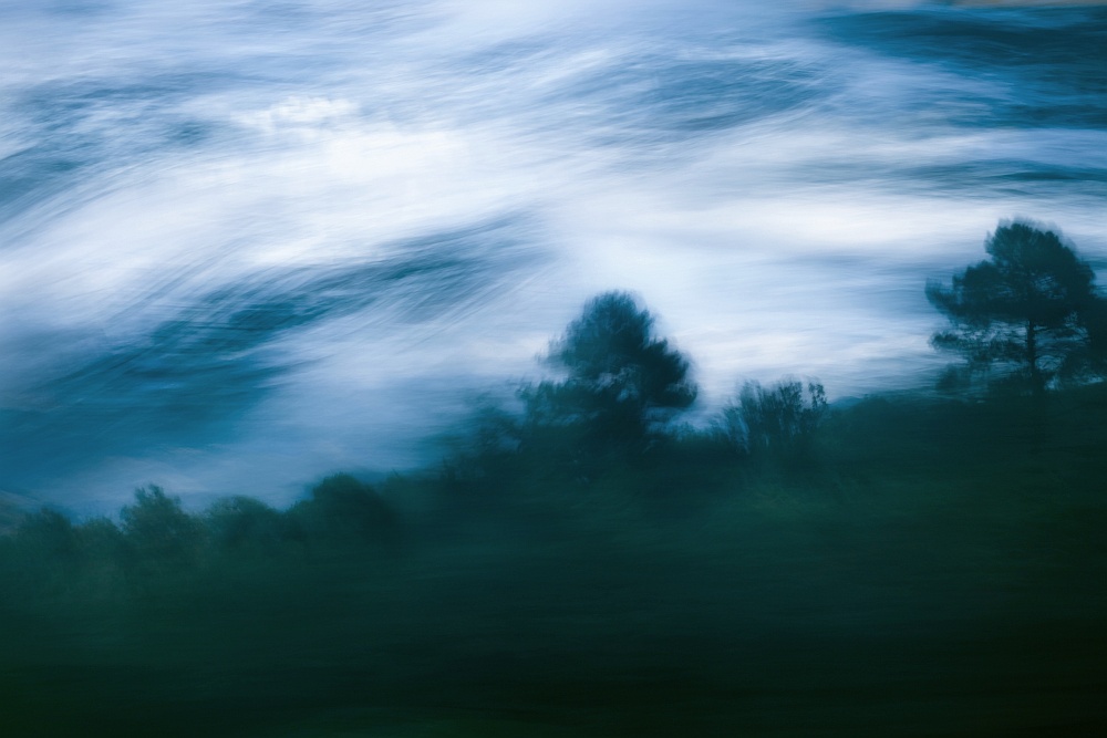 landscape passing